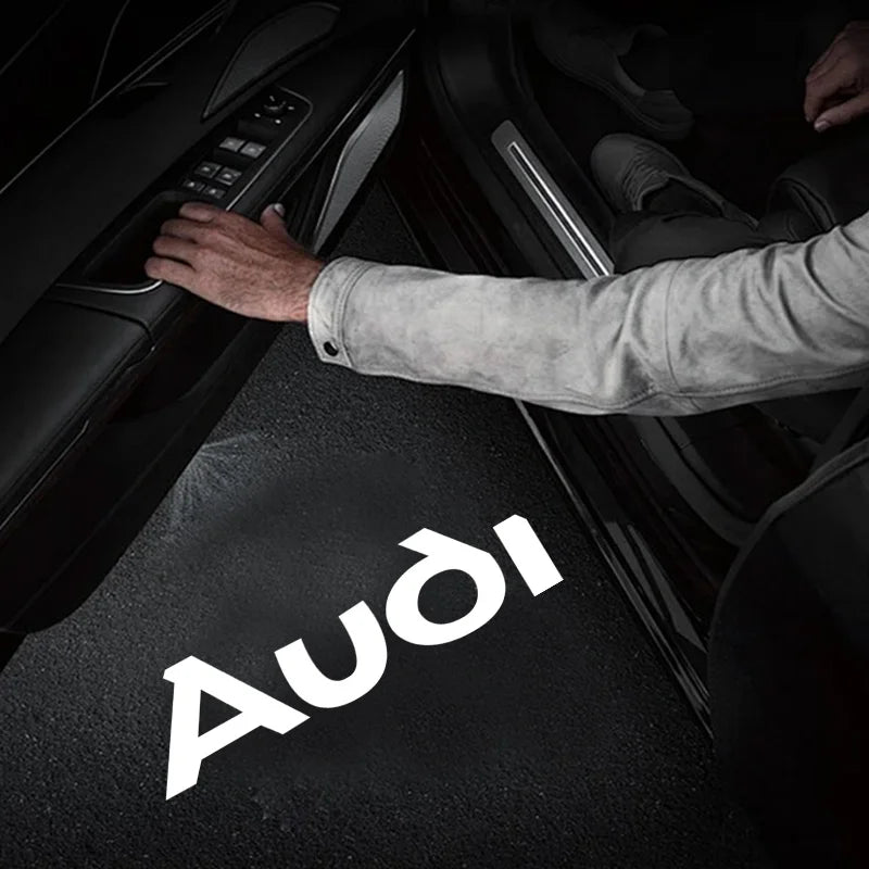 Led Car Door Welcome Light Logo Projector Laser For Audi A1 A3 A4 A5 A6 B5 B6 B7 B8 C5 C6 C7 A7 A8 Q3 Q5 Q7 TT 8V Car Accessorie