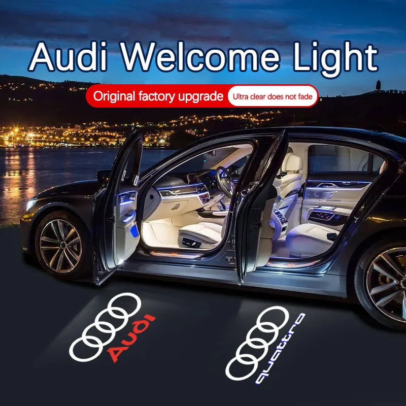 Reverra LED Car Door Welcome Light for Audi Models