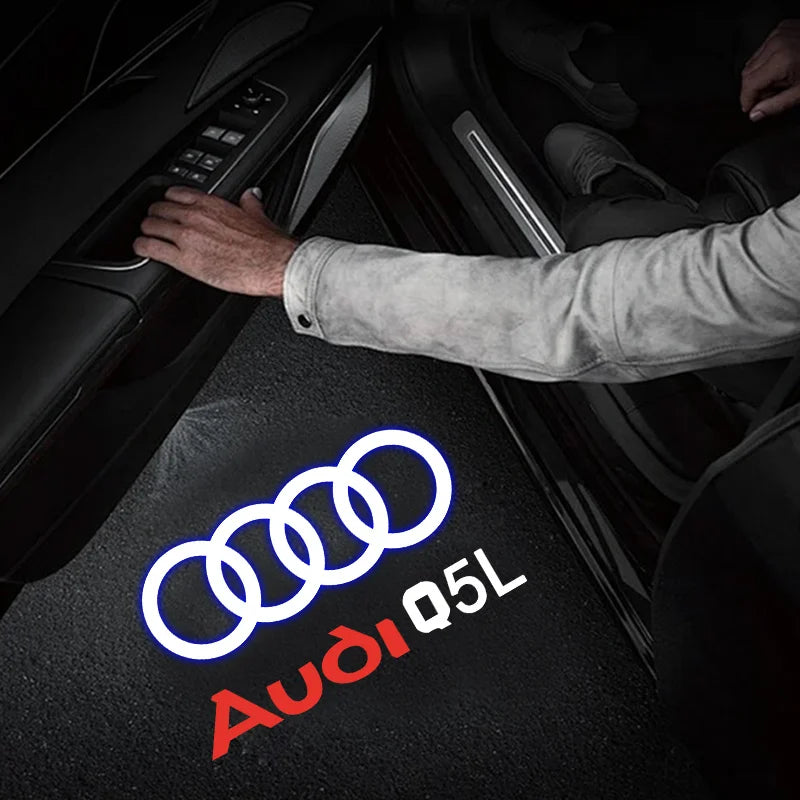 Led Car Door Welcome Light Logo Projector Laser For Audi A1 A3 A4 A5 A6 B5 B6 B7 B8 C5 C6 C7 A7 A8 Q3 Q5 Q7 TT 8V Car Accessorie