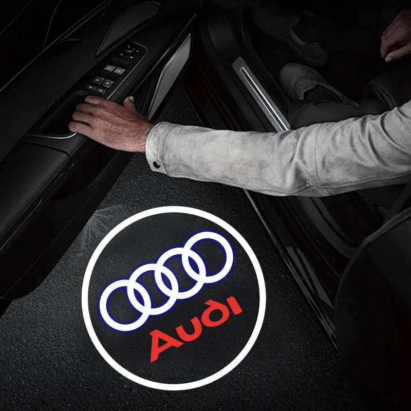 Reverra LED Car Door Welcome Light for Audi Models