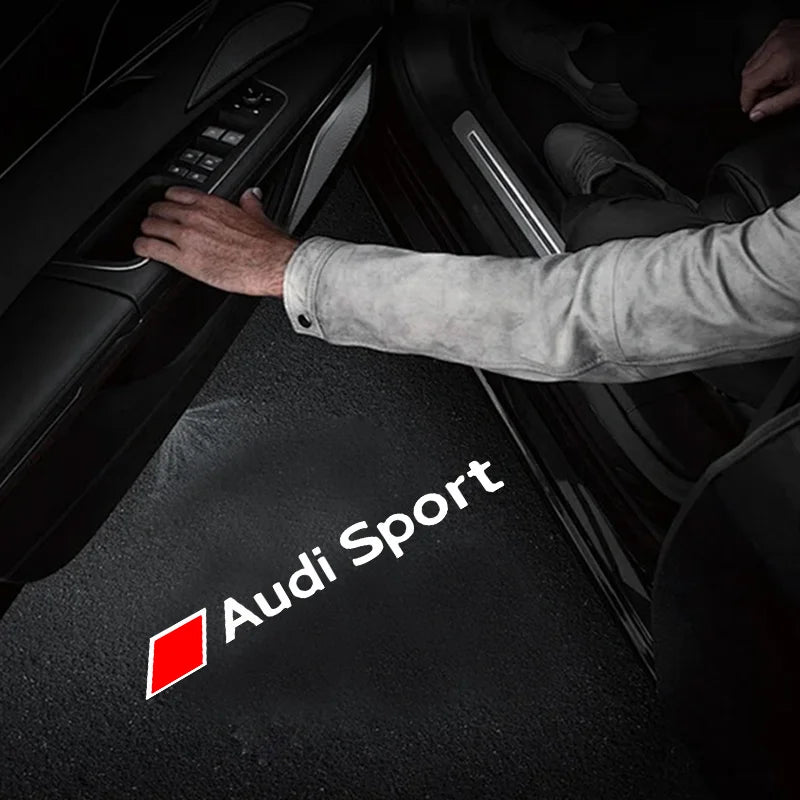 Led Car Door Welcome Light Logo Projector Laser For Audi A1 A3 A4 A5 A6 B5 B6 B7 B8 C5 C6 C7 A7 A8 Q3 Q5 Q7 TT 8V Car Accessorie