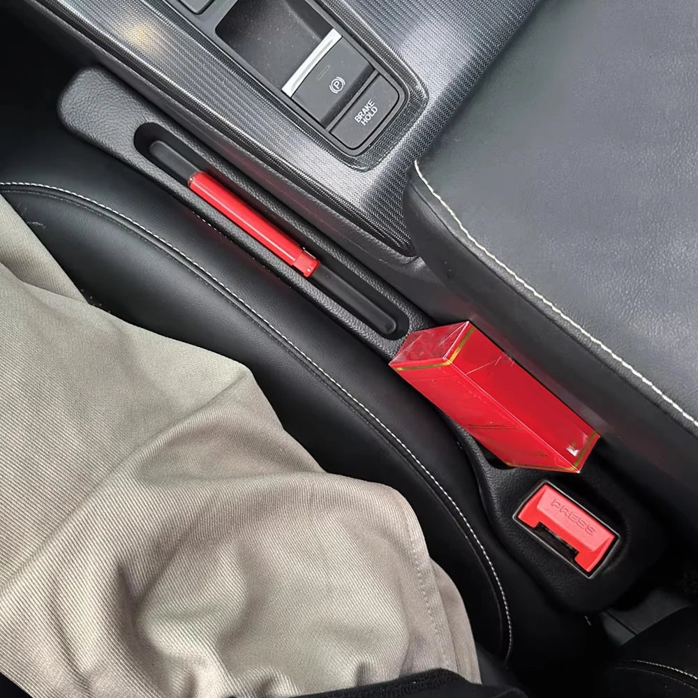 2PCS Universal Car Seat Gap Filler with Holder